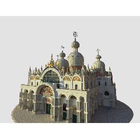 3D Basilica of Saint Mark model